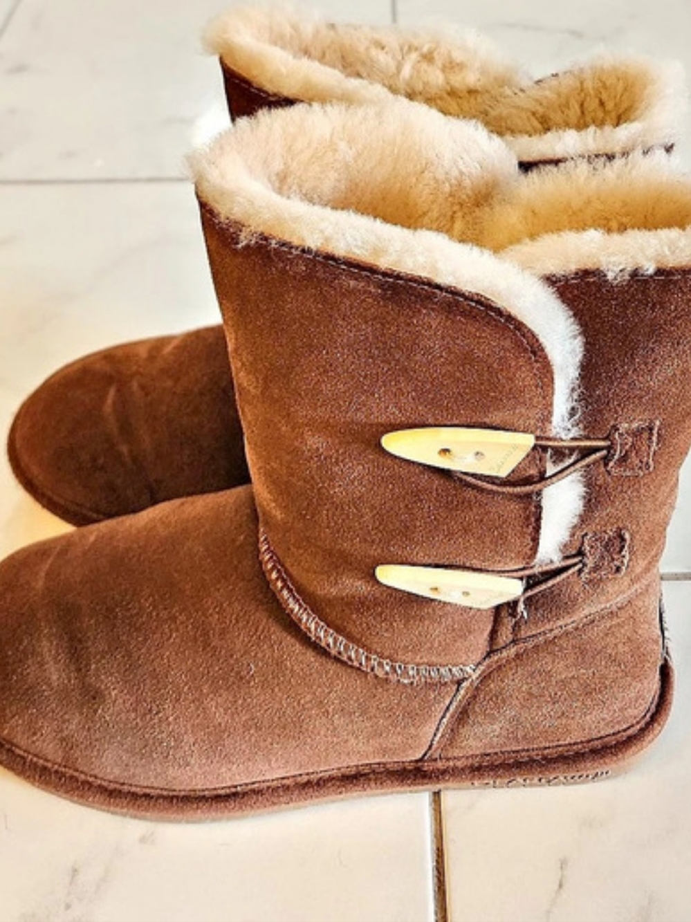 Bearpaw C-15 Brown Winter Boots US 10M